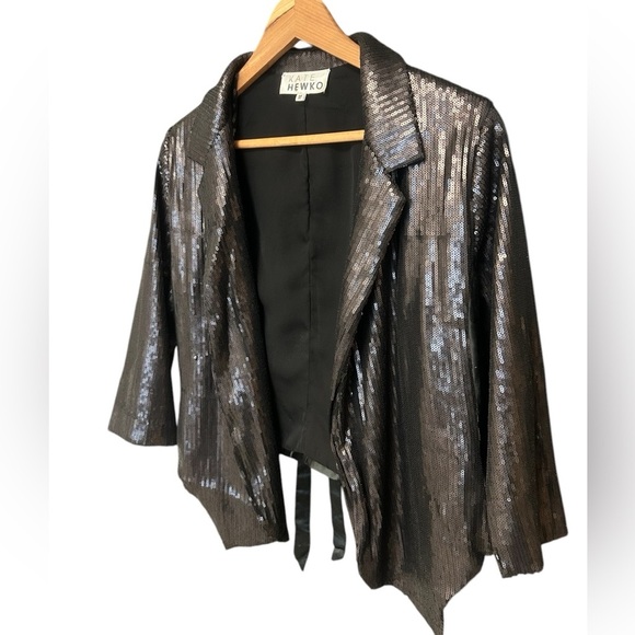 Kate Hewko M sequin blazer in great condition ultra unique and so versatile - Picture 1 of 9